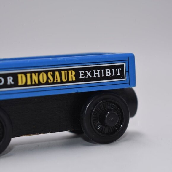 Thomas and Friends Sodor Dinosaur Exhibit Wooden Railway Train Car 2012 - Picture 4 of 7